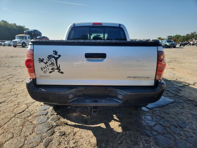 5TFJX4GNXDX023162 - 2013 TOYOTA TACOMA DOUBLE CAB SILVER photo 6