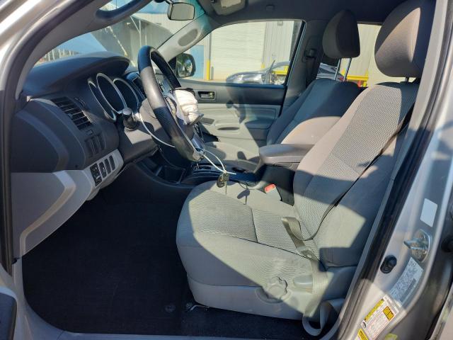 5TFJX4GNXDX023162 - 2013 TOYOTA TACOMA DOUBLE CAB SILVER photo 7