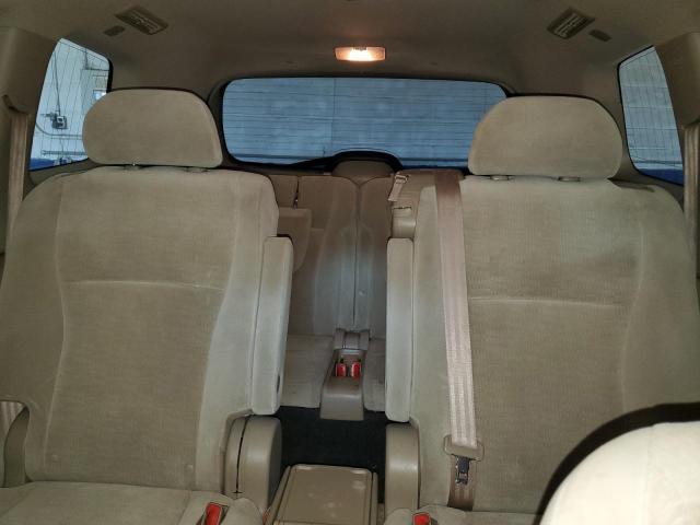 5TDBK3EH1CS116117 - 2012 TOYOTA HIGHLANDER BASE Mavi fotoğraf 10