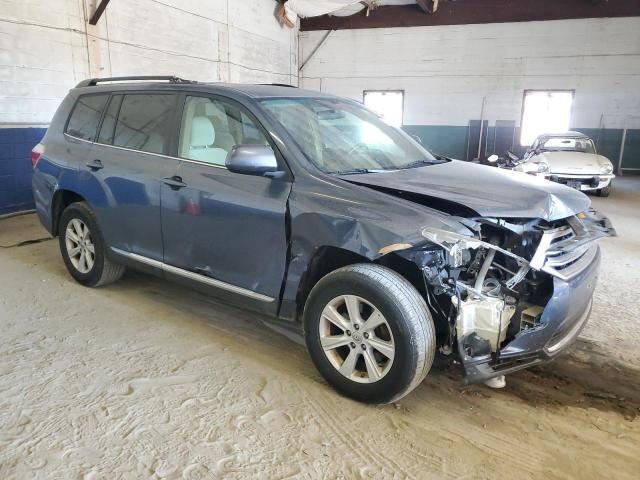 5TDBK3EH1CS116117 - 2012 TOYOTA HIGHLANDER BASE Mavi fotoğraf 4