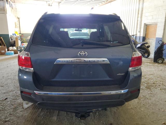 5TDBK3EH1CS116117 - 2012 TOYOTA HIGHLANDER BASE Mavi fotoğraf 6