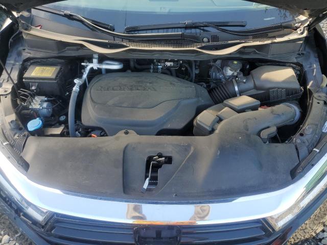 5FNRL6H65RB003873 - 2024 HONDA ODYSSEY EXL BLACK photo 12