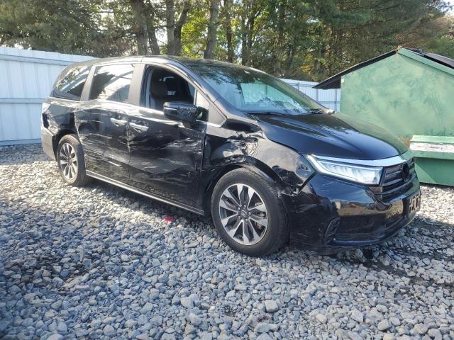 5FNRL6H65RB003873 - 2024 HONDA ODYSSEY EXL BLACK photo 4