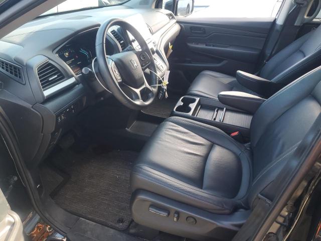 5FNRL6H65RB003873 - 2024 HONDA ODYSSEY EXL BLACK photo 7