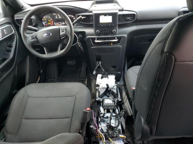 1FM5K8AB2MGC24099 - 2021 FORD EXPLORER POLICE INTERCEPTOR 白色 照片 8