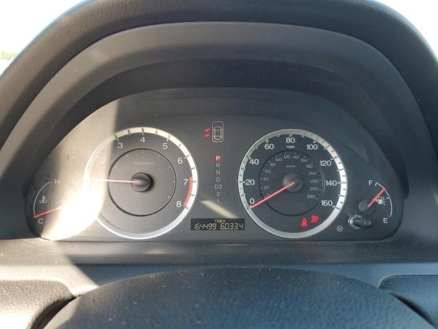 1HGCP2F45CA053789 - 2012 HONDA ACCORD LXP ვერცხლისფერი ფოტო 9