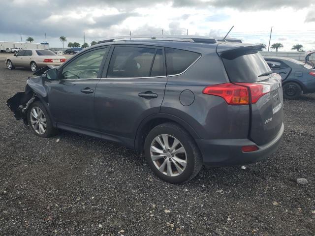 JTMDFREV8FD098897 - 2015 TOYOTA RAV4 LIMITED GRAY photo 2