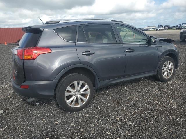 JTMDFREV8FD098897 - 2015 TOYOTA RAV4 LIMITED GRAY photo 3