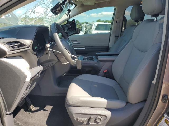 5TDYRKEC4MS063354 - 2021 TOYOTA SIENNA XLE BLACK photo 7