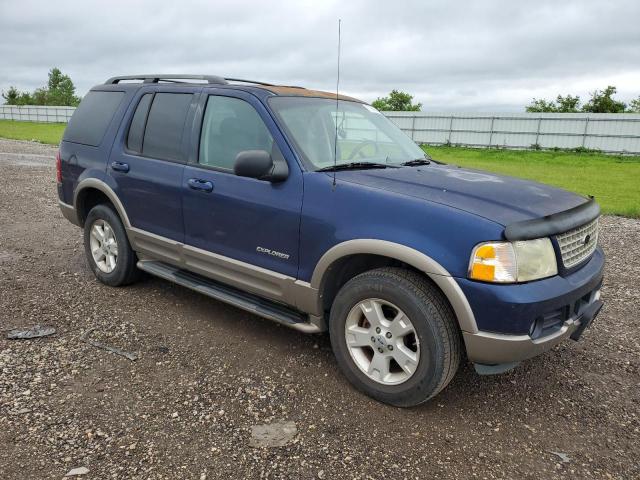 1FMZU64W54UC06910 - 2004 FORD EXPLORER EDDIE BAUER BLUE photo 4