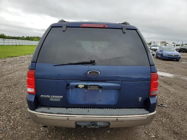 1FMZU64W54UC06910 - 2004 FORD EXPLORER EDDIE BAUER BLUE photo 6