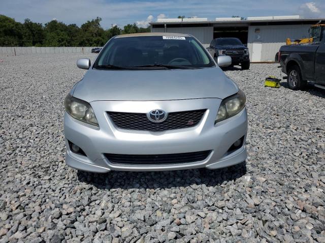 1NXBU4EE6AZ276830 - 2010 TOYOTA COROLLA BASE Күміс фото 5