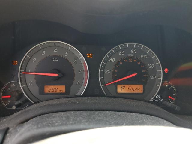 1NXBU4EE6AZ276830 - 2010 TOYOTA COROLLA BASE Күміс фото 9