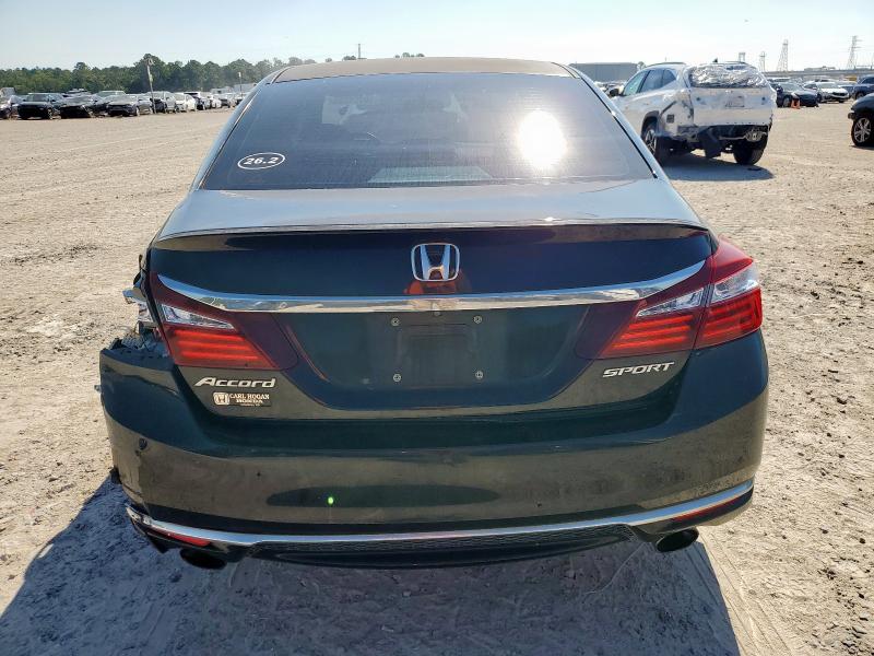 1HGCR2F57GA106405 - 2016 HONDA ACCORD SPORT BLACK photo 6