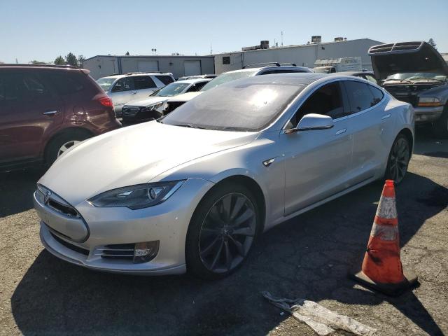 5YJSA1DP1CFS00779 - 2012 TESLA MODEL S Արծաթագույն լուսանկար 1