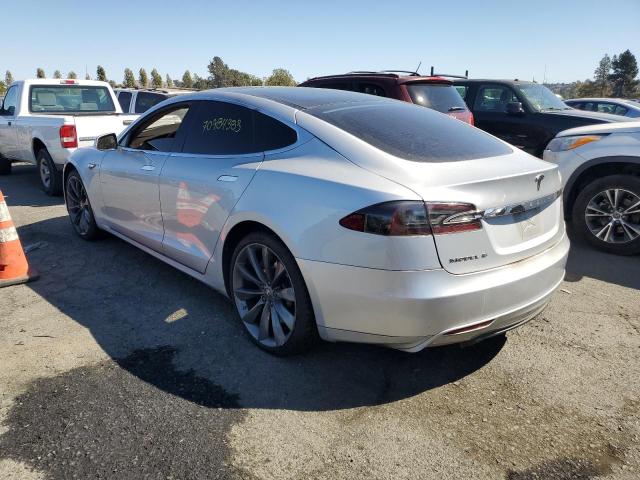 5YJSA1DP1CFS00779 - 2012 TESLA MODEL S Արծաթագույն լուսանկար 2