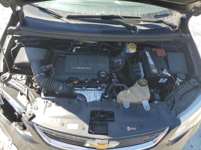 1G1JD5SB0L4133836 - 2020 CHEVROLET SONIC LT BLACK photo 11