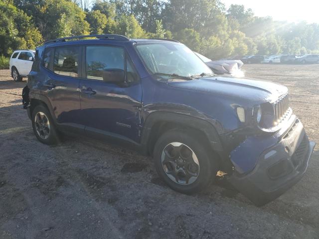 ZACCJAAB9HPF92844 - 2017 JEEP RENEGADE SPORT 蓝色 照片 4