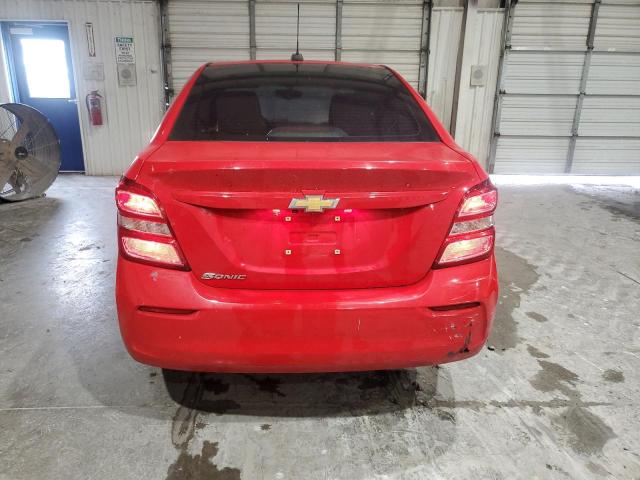 1G1JB5SH0H4137015 - 2017 CHEVROLET SONIC LS RED photo 6