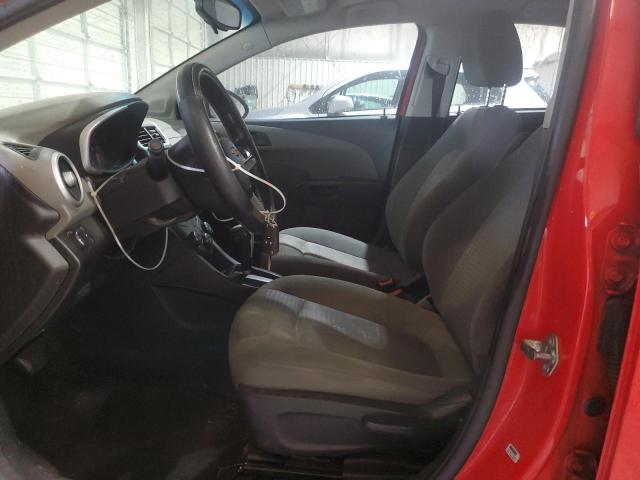 1G1JB5SH0H4137015 - 2017 CHEVROLET SONIC LS RED photo 7