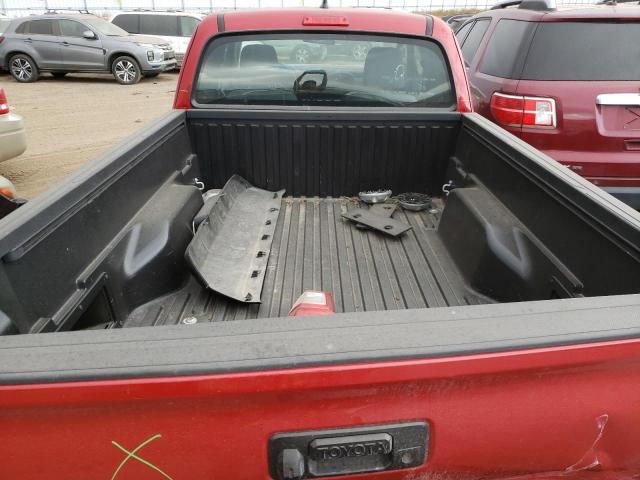 5TFSX5EN2GX042984 - 2016 TOYOTA TACOMA ACCESS CAB წითელი ფოტო 10
