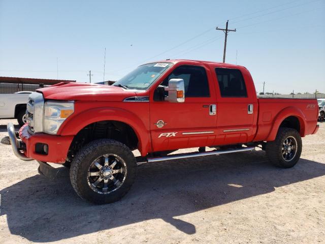 1FT7W2BT0GEA30421 - 2016 FORD F250 SUPER DUTY RED photo 1