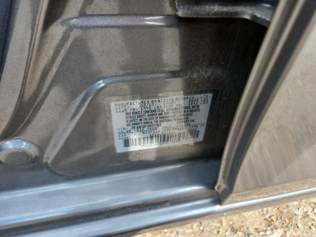 3N1AB7AP1HY271852 - 2017 NISSAN SENTRA S GRAY photo 13