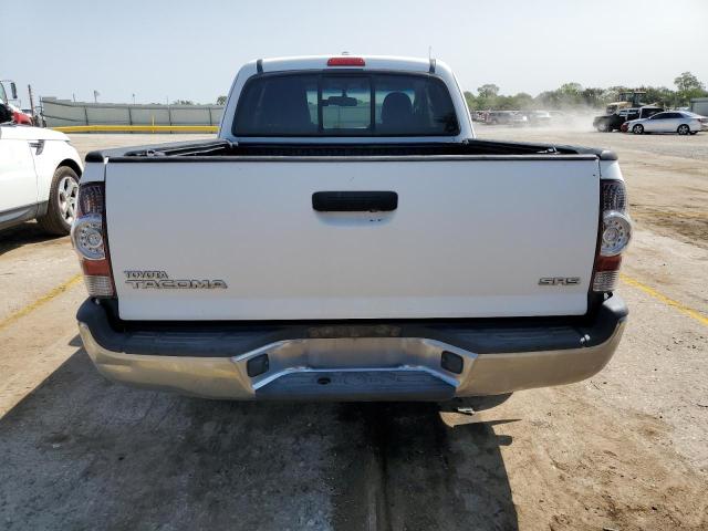 5TETX4CN3AZ697513 - 2010 TOYOTA TACOMA ACCESS CAB WHITE photo 6