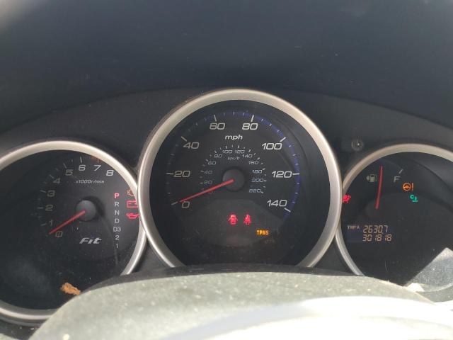 JHMGD38458S042643 - 2008 HONDA FIT BLACK photo 9