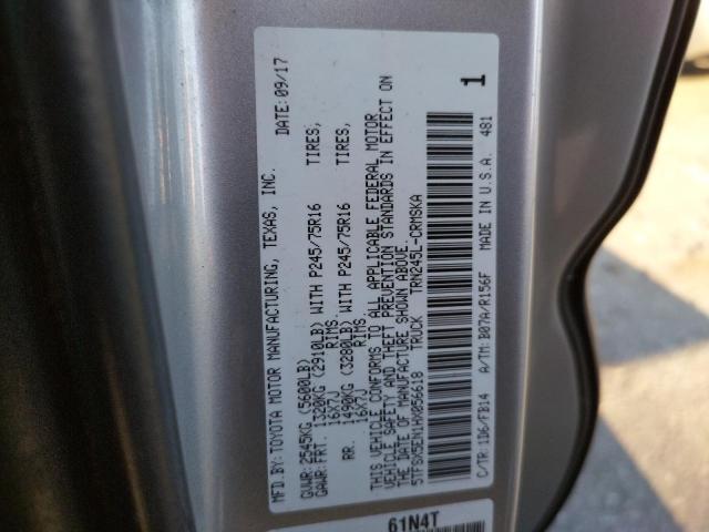 5TFSX5EN1HX056618 - 2017 TOYOTA TACOMA ACCESS CAB Күміс фото 13