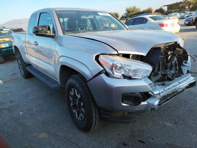 5TFSX5EN1HX056618 - 2017 TOYOTA TACOMA ACCESS CAB SILVER photo 4