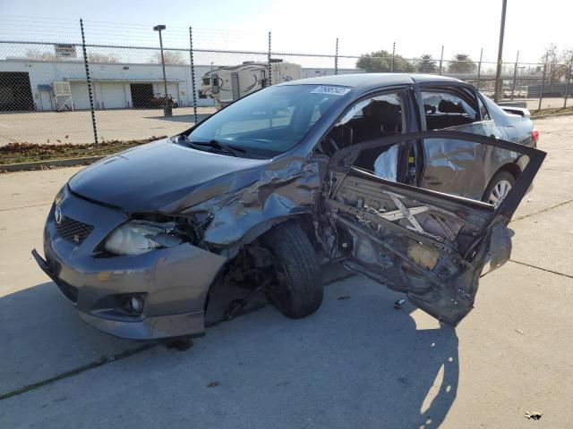 2T1BU4EE4AC500632 - 2010 TOYOTA COROLLA BASE GRAY photo 1