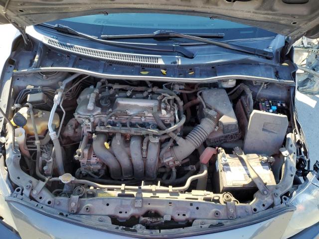 2T1BU4EE4AC500632 - 2010 TOYOTA COROLLA BASE GRAY photo 11