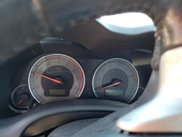 2T1BU4EE4AC500632 - 2010 TOYOTA COROLLA BASE GRAY photo 9