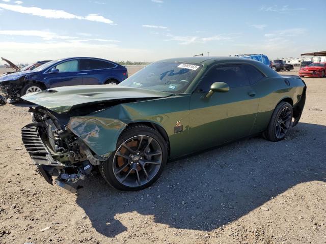2C3CDZFJ5MH651717 - 2021 DODGE CHALLENGER R/T SCAT PACK GREEN photo 1