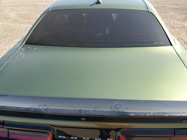 2C3CDZFJ5MH651717 - 2021 DODGE CHALLENGER R/T SCAT PACK GREEN photo 10