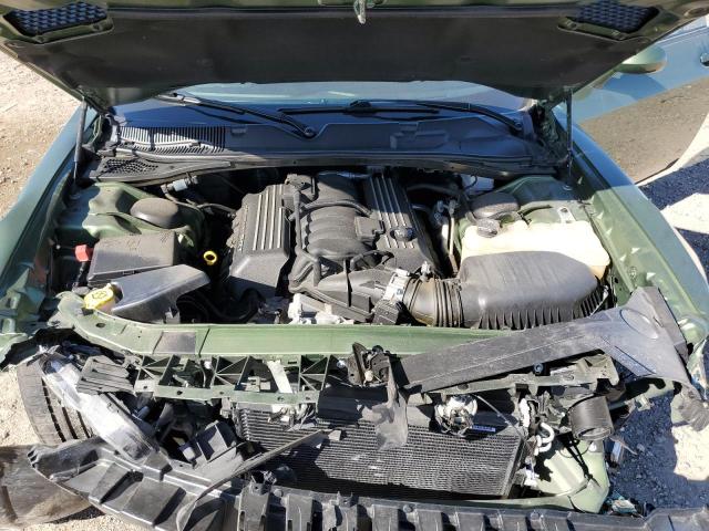 2C3CDZFJ5MH651717 - 2021 DODGE CHALLENGER R/T SCAT PACK GREEN photo 11