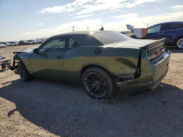 2C3CDZFJ5MH651717 - 2021 DODGE CHALLENGER R/T SCAT PACK GREEN photo 2