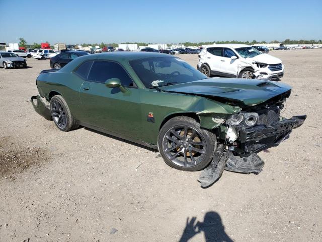 2C3CDZFJ5MH651717 - 2021 DODGE CHALLENGER R/T SCAT PACK GREEN photo 4