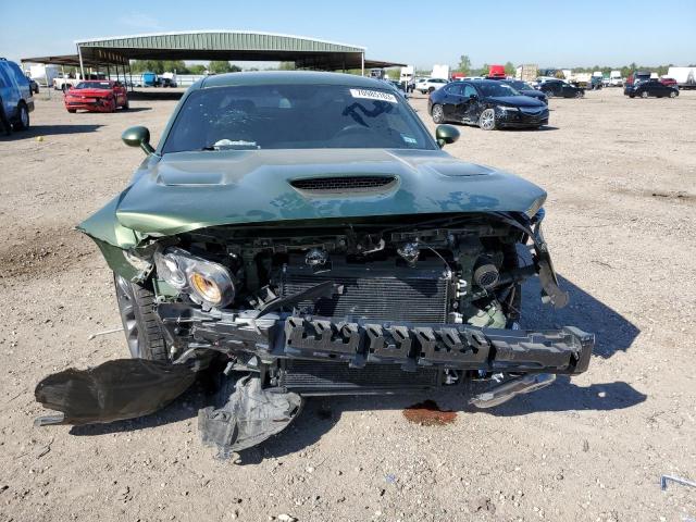 2C3CDZFJ5MH651717 - 2021 DODGE CHALLENGER R/T SCAT PACK GREEN photo 5