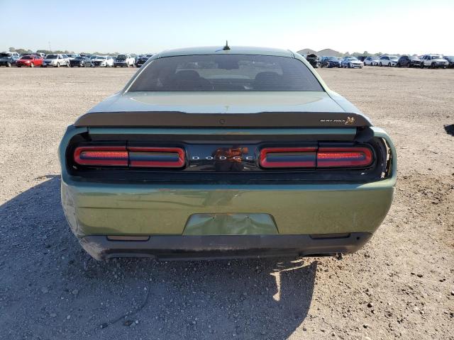 2C3CDZFJ5MH651717 - 2021 DODGE CHALLENGER R/T SCAT PACK GREEN photo 6