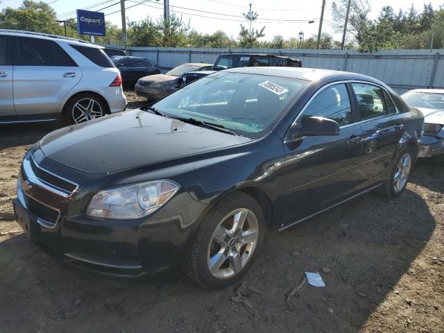 1G1ZH57B28F264889 - 2008 CHEVROLET MALIBU 1LT BLACK photo 1