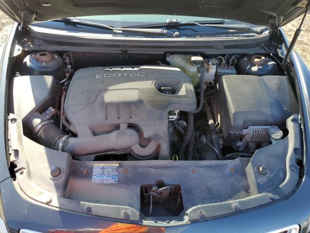 1G1ZH57B28F264889 - 2008 CHEVROLET MALIBU 1LT BLACK photo 11