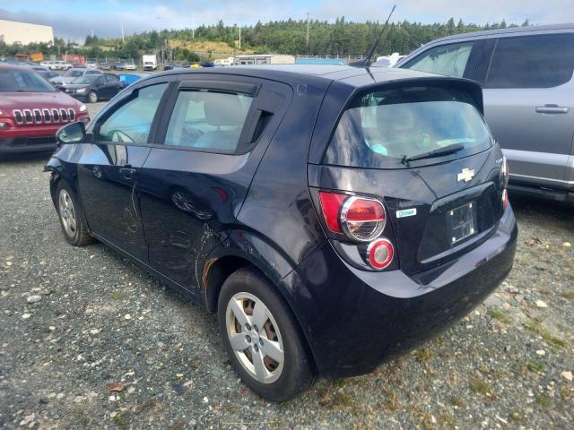 1G1JA6EH7D4226434 - 2013 CHEVROLET SONIC LS BLACK photo 2