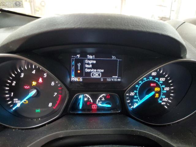 1FMCU9G97FUC06407 - 2015 FORD ESCAPE SE ვერცხლისფერი ფოტო 9