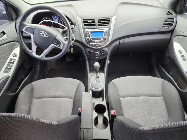 KMHCT5AEXDU068764 - 2013 HYUNDAI ACCENT GLS GRAY photo 8