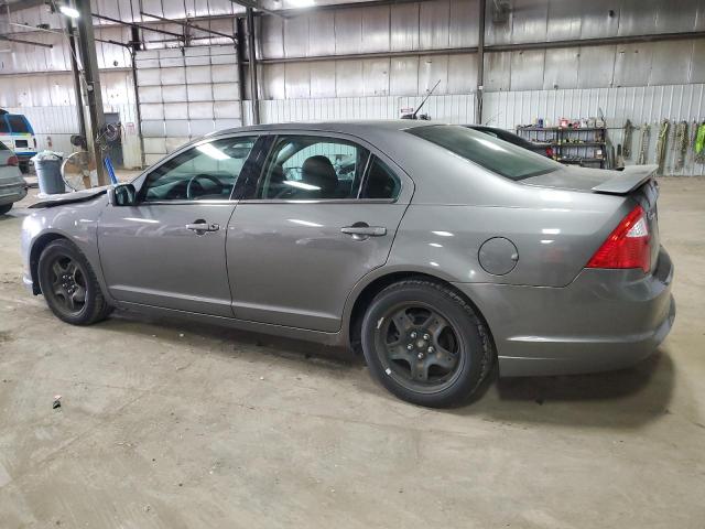 3FAHP0HA0BR147455 - 2011 FORD FUSION SE GRAY photo 2