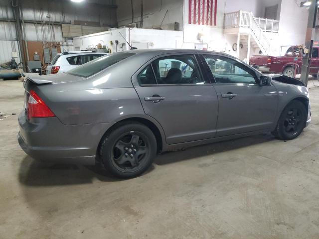 3FAHP0HA0BR147455 - 2011 FORD FUSION SE GRAY photo 3