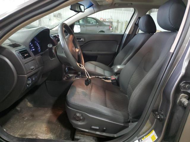 3FAHP0HA0BR147455 - 2011 FORD FUSION SE GRAY photo 7