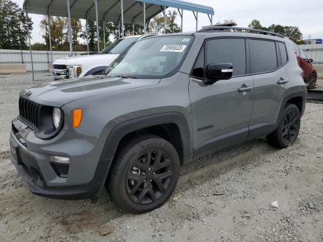 ZACNJDE1XNPN86538 - 2022 JEEP RENEGADE ALTITUDE GRAY photo 1